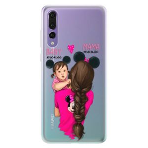 Silikónové puzdro iSaprio - Mama Mouse Brunette and Girl - Huawei P20 Pro vyobraziť