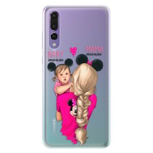 Silikónové puzdro iSaprio - Mama Mouse Blond and Girl - Huawei P20 Pro vyobraziť