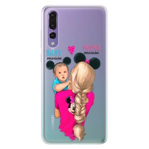 Silikónové puzdro iSaprio - Mama Mouse Blonde and Boy - Huawei P20 Pro vyobraziť