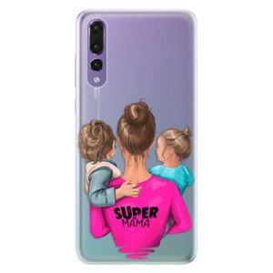 Silikónové puzdro iSaprio - Super Mama - Boy and Girl - Huawei P20 Pro vyobraziť