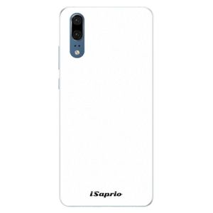 Silikónové puzdro iSaprio - 4Pure - bílý - Huawei P20 vyobraziť
