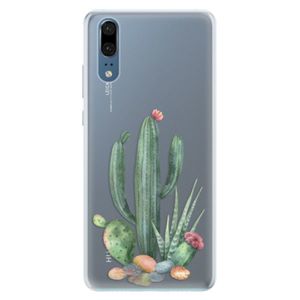 Silikónové puzdro iSaprio - Cacti 02 - Huawei P20 vyobraziť