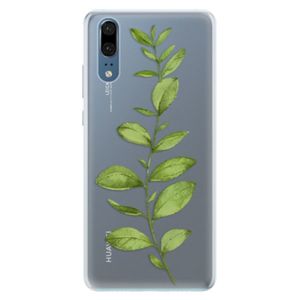 Silikónové puzdro iSaprio - Green Plant 01 - Huawei P20 vyobraziť