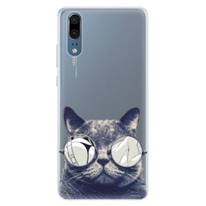 Silikónové puzdro iSaprio - Crazy Cat 01 - Huawei P20 vyobraziť