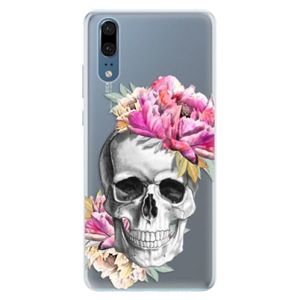 Silikónové puzdro iSaprio - Pretty Skull - Huawei P20 vyobraziť