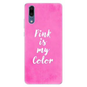 Silikónové puzdro iSaprio - Pink is my color - Huawei P20 vyobraziť