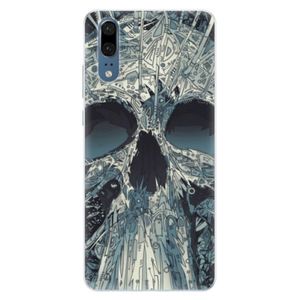 Silikónové puzdro iSaprio - Abstract Skull - Huawei P20 vyobraziť