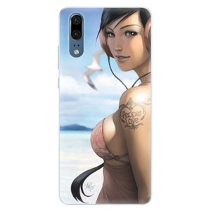 Silikónové puzdro iSaprio - Girl 02 - Huawei P20 vyobraziť
