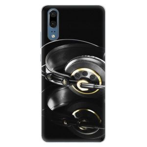 Silikónové puzdro iSaprio - Headphones 02 - Huawei P20 vyobraziť
