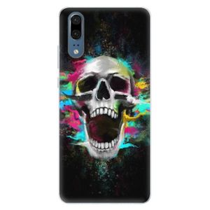 Silikónové puzdro iSaprio - Skull in Colors - Huawei P20 vyobraziť
