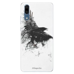 Silikónové puzdro iSaprio - Dark Bird 01 - Huawei P20 vyobraziť