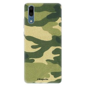 Silikónové puzdro iSaprio - Green Camuflage 01 - Huawei P20 vyobraziť