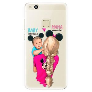 Silikónové puzdro iSaprio - Mama Mouse Blonde and Boy - Huawei P10 Lite vyobraziť