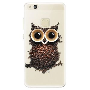 Silikónové puzdro iSaprio - Owl And Coffee - Huawei P10 Lite vyobraziť