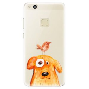 Silikónové puzdro iSaprio - Dog And Bird - Huawei P10 Lite vyobraziť