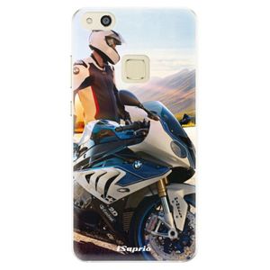 Silikónové puzdro iSaprio - Motorcycle 10 - Huawei P10 Lite vyobraziť