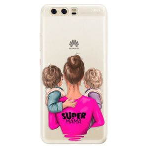 Silikónové puzdro iSaprio - Super Mama - Two Boys - Huawei P10 vyobraziť