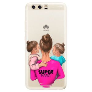 Silikónové puzdro iSaprio - Super Mama - Two Girls - Huawei P10 vyobraziť