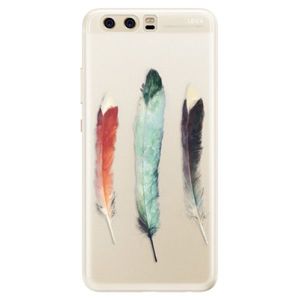 Silikónové puzdro iSaprio - Three Feathers - Huawei P10 vyobraziť
