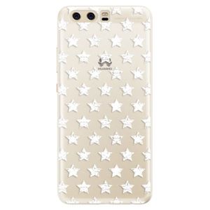 Silikónové puzdro iSaprio - Stars Pattern - white - Huawei P10 vyobraziť