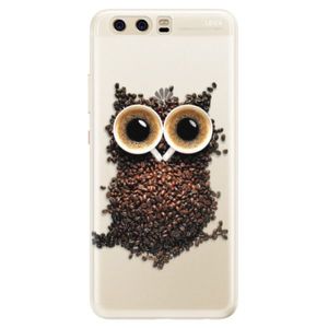 Silikónové puzdro iSaprio - Owl And Coffee - Huawei P10 vyobraziť