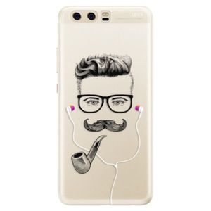 Silikónové puzdro iSaprio - Man With Headphones 01 - Huawei P10 vyobraziť