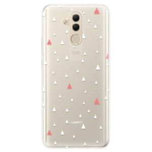 Silikónové puzdro iSaprio - Abstract Triangles 02 - white - Huawei Mate 20 Lite vyobraziť
