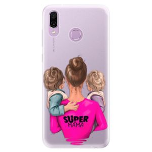 Silikónové puzdro iSaprio - Super Mama - Two Boys - Huawei Honor Play vyobraziť