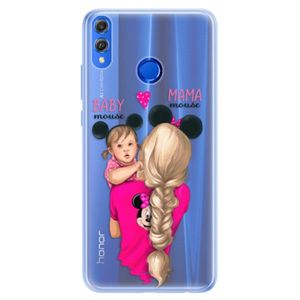 Silikónové puzdro iSaprio - Mama Mouse Blond and Girl - Huawei Honor 8X vyobraziť