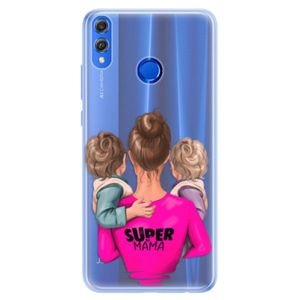 Silikónové puzdro iSaprio - Super Mama - Two Boys - Huawei Honor 8X vyobraziť