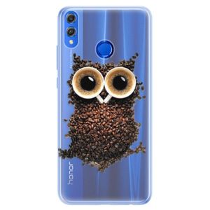 Silikónové puzdro iSaprio - Owl And Coffee - Huawei Honor 8X vyobraziť