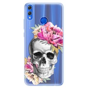 Silikónové puzdro iSaprio - Pretty Skull - Huawei Honor 8X vyobraziť