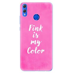 Silikónové puzdro iSaprio - Pink is my color - Huawei Honor 8X vyobraziť