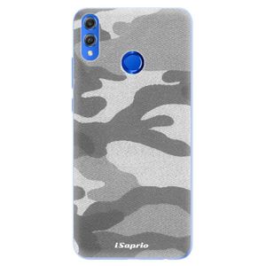 Silikónové puzdro iSaprio - Gray Camuflage 02 - Huawei Honor 8X vyobraziť