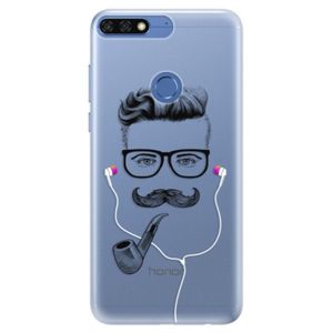 Silikónové puzdro iSaprio - Man With Headphones 01 - Huawei Honor 7C vyobraziť