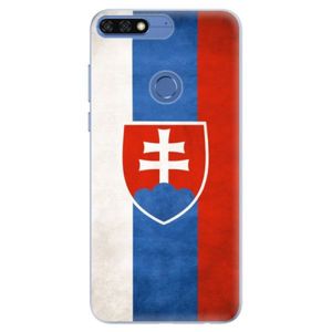 Silikónové puzdro iSaprio - Slovakia Flag - Huawei Honor 7C vyobraziť