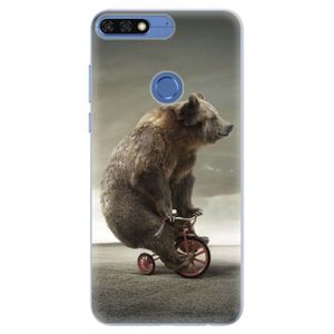 Silikónové puzdro iSaprio - Bear 01 - Huawei Honor 7C vyobraziť