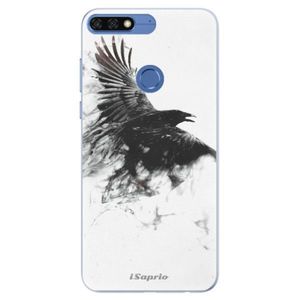 Silikónové puzdro iSaprio - Dark Bird 01 - Huawei Honor 7C vyobraziť