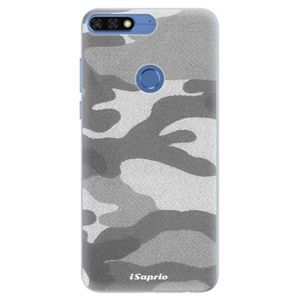 Silikónové puzdro iSaprio - Gray Camuflage 02 - Huawei Honor 7C vyobraziť