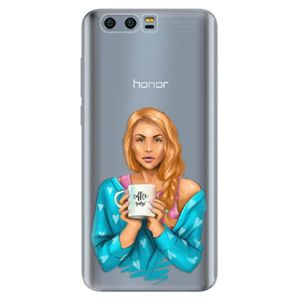 Silikónové puzdro iSaprio - Coffe Now - Redhead - Huawei Honor 9 vyobraziť