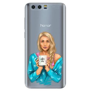 Silikónové puzdro iSaprio - Coffe Now - Blond - Huawei Honor 9 vyobraziť