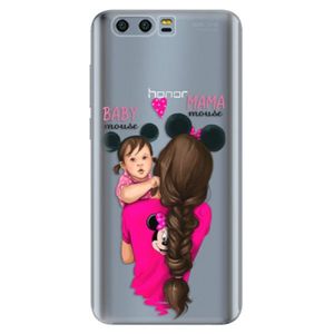 Silikónové puzdro iSaprio - Mama Mouse Brunette and Girl - Huawei Honor 9 vyobraziť