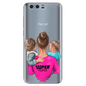 Silikónové puzdro iSaprio - Super Mama - Boy and Girl - Huawei Honor 9 vyobraziť