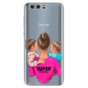 Silikónové puzdro iSaprio - Super Mama - Two Girls - Huawei Honor 9 vyobraziť
