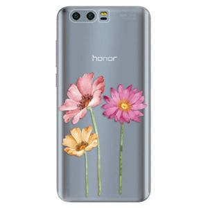 Silikónové puzdro iSaprio - Three Flowers - Huawei Honor 9 vyobraziť