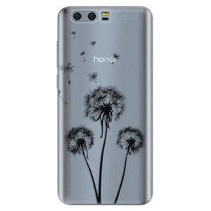 Silikónové puzdro iSaprio - Three Dandelions - black - Huawei Honor 9 vyobraziť