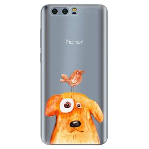 Silikónové puzdro iSaprio - Dog And Bird - Huawei Honor 9 vyobraziť