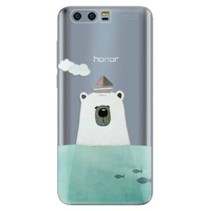 Silikónové puzdro iSaprio - Bear With Boat - Huawei Honor 9 vyobraziť
