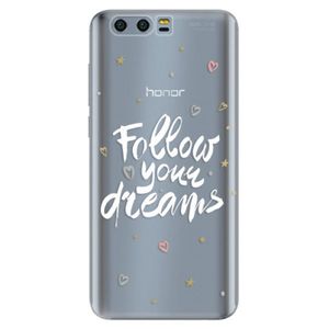 Silikónové puzdro iSaprio - Follow Your Dreams - white - Huawei Honor 9 vyobraziť