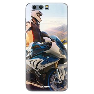 Silikónové puzdro iSaprio - Motorcycle 10 - Huawei Honor 9 vyobraziť